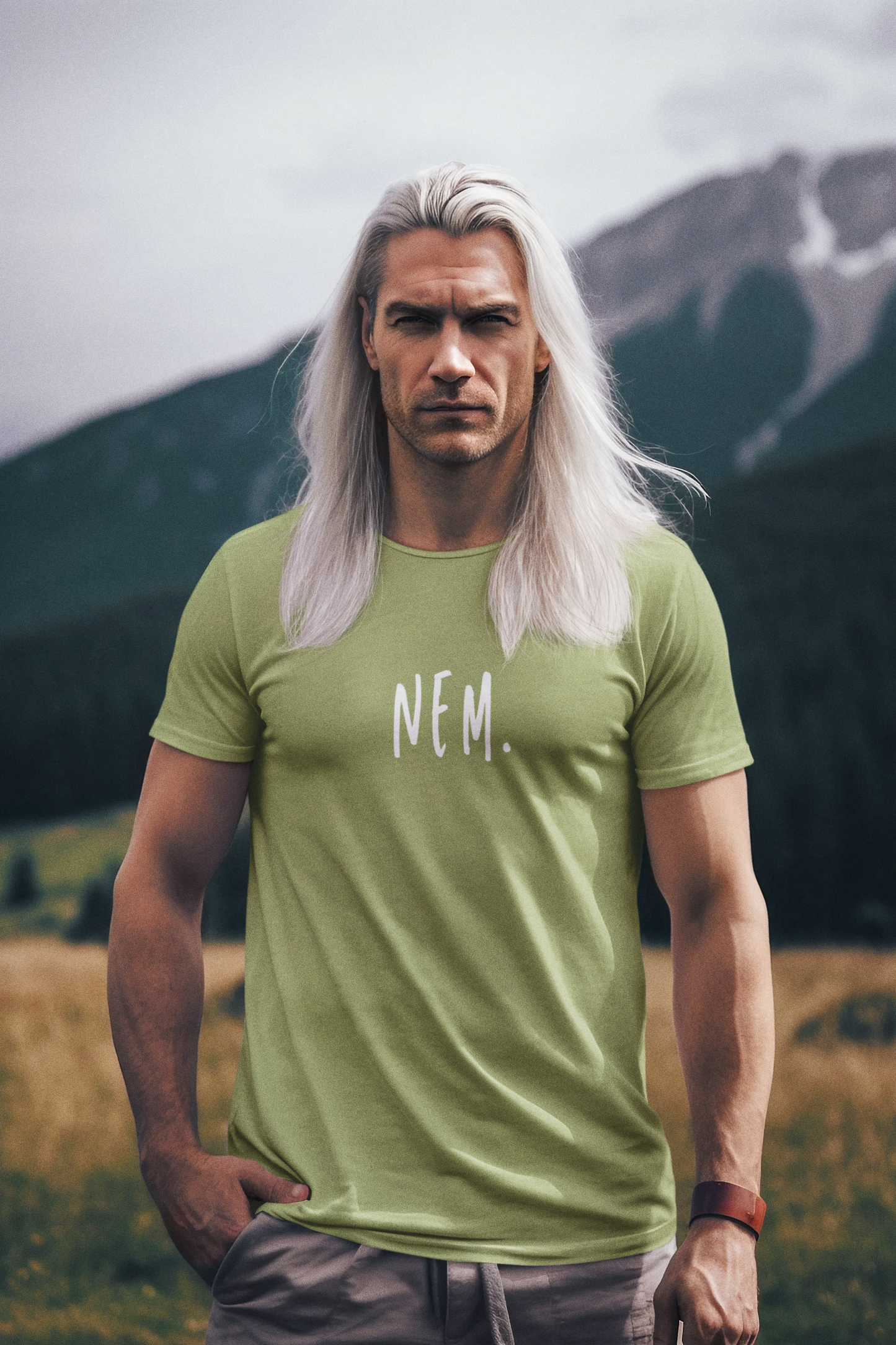 NEM... ...Felnőtt Férfi póló - mondj nemet
