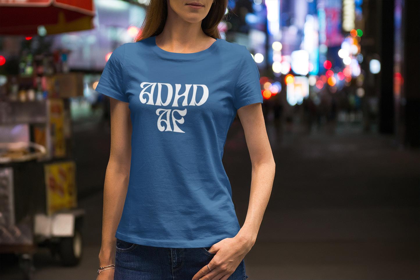 ADHD AF felnőtt póló az ADHD tudatosítás jegyében