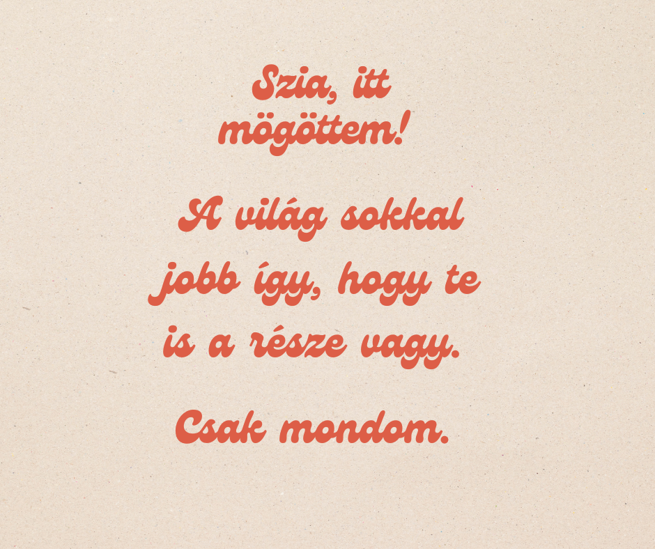 Szia itt mögöttem ... - Női pulcsi